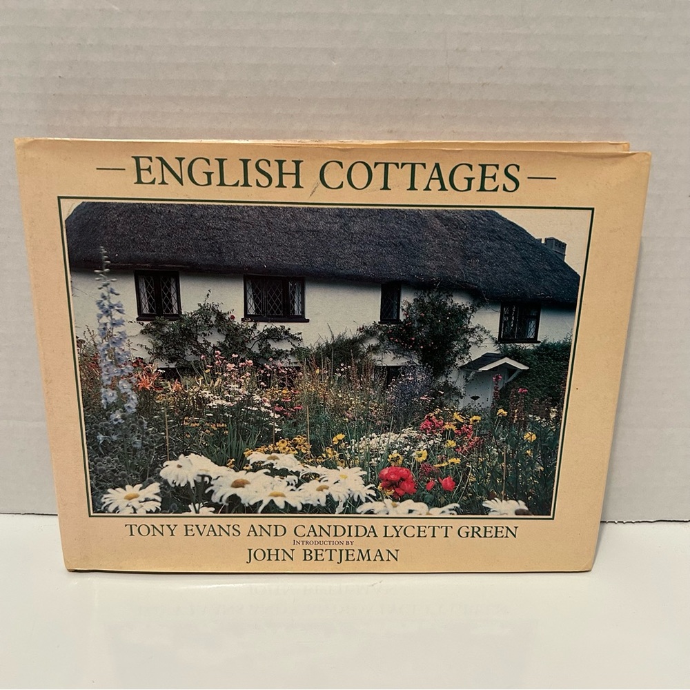 ENGLISH COTTAGE hardcover by Tony Evans n Candida Green